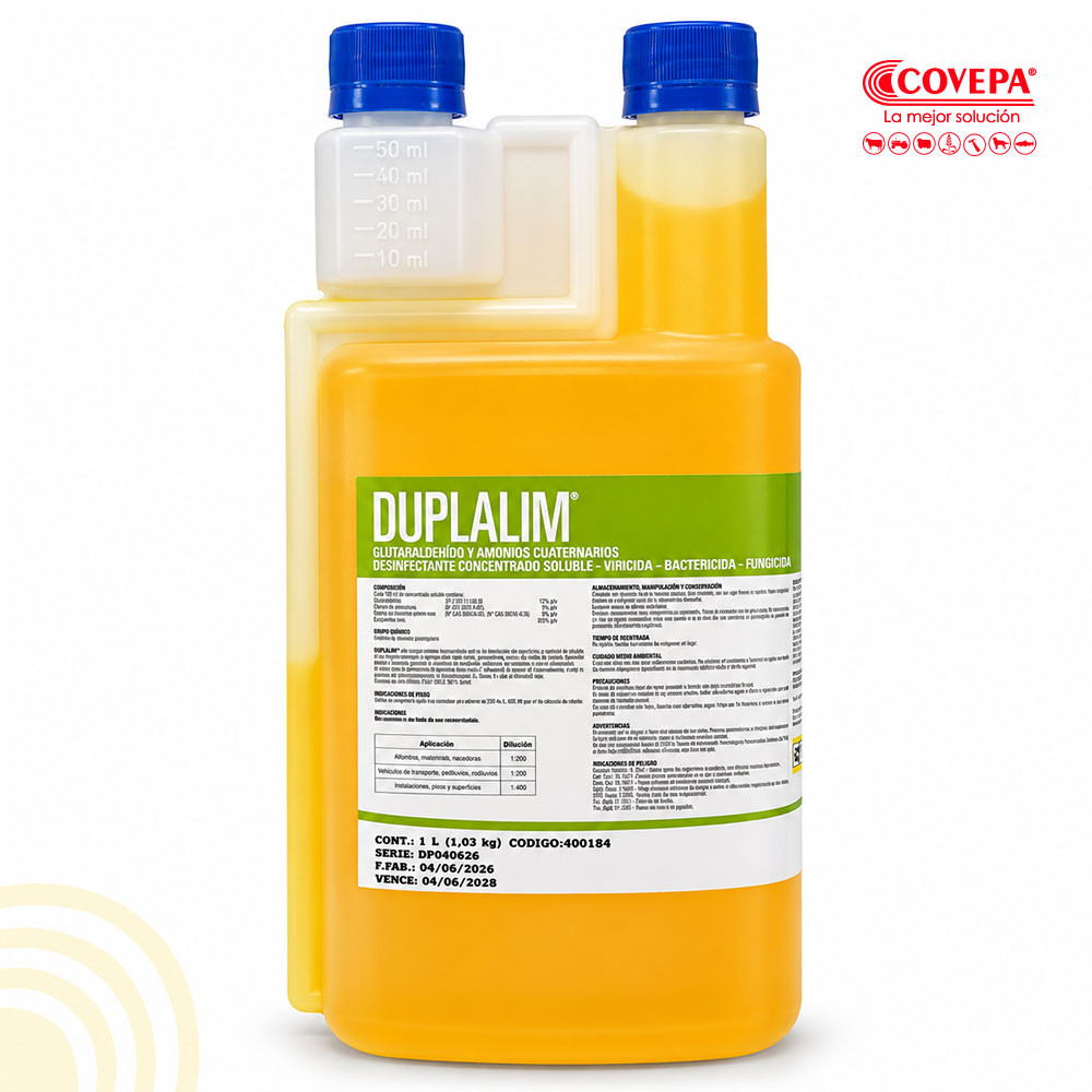 Desinfectante Duplalim Veterquímica 1 L