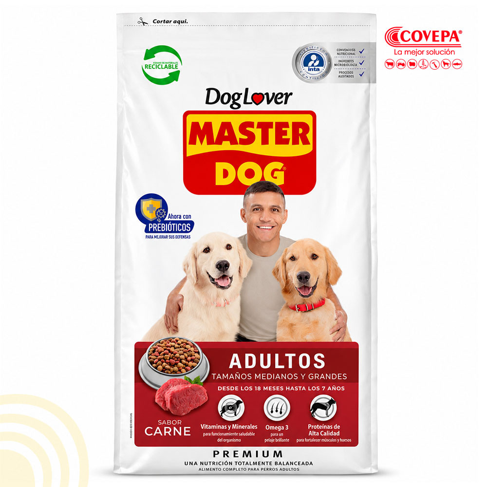 Alimento Perro Master Dog 9kg Adulto