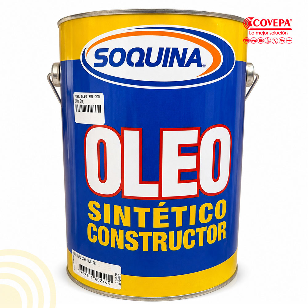 Pintura Óleo Brillante Constructor 1 Galón Verde Trébol