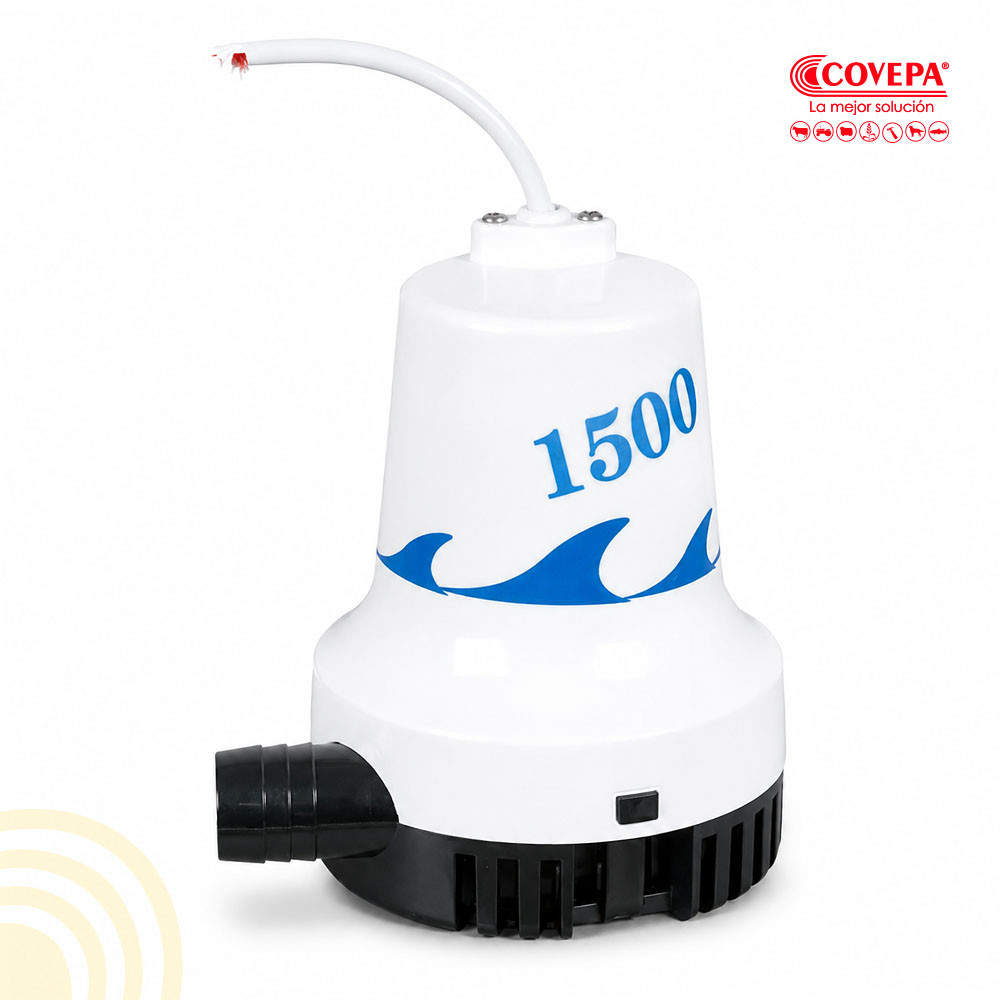 Bomba Sentina 1500 GpH 12V 94 lt/m Achique