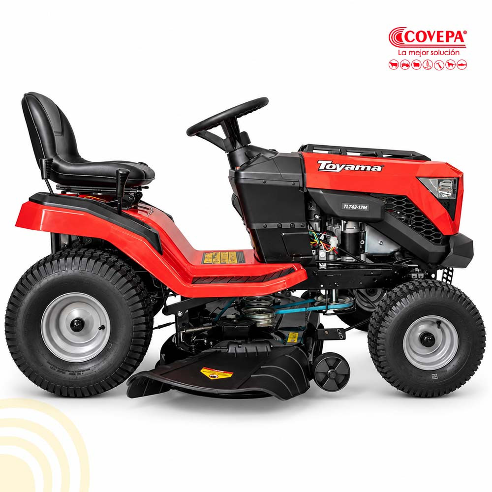Tractor Cortacésped 17 HP Toyama TLT42-17M