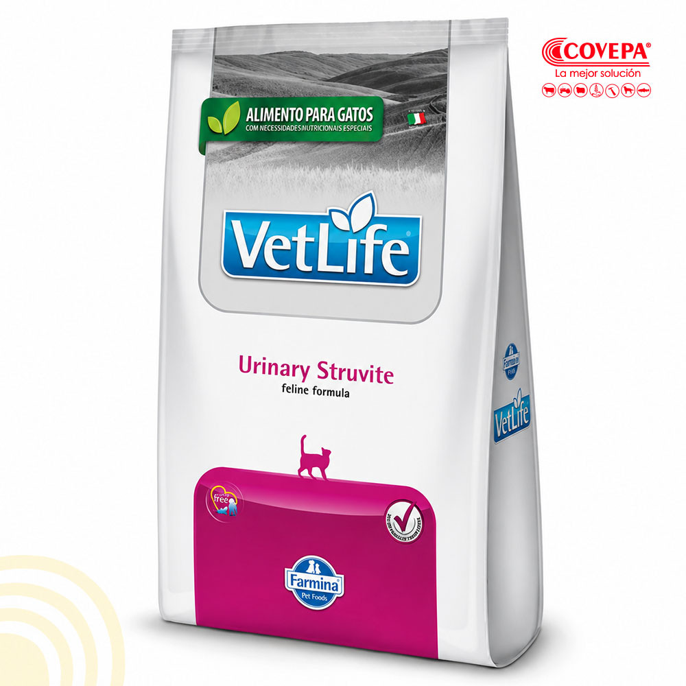 Alimento Gato VetLife 2kg Urinario Estruvita
