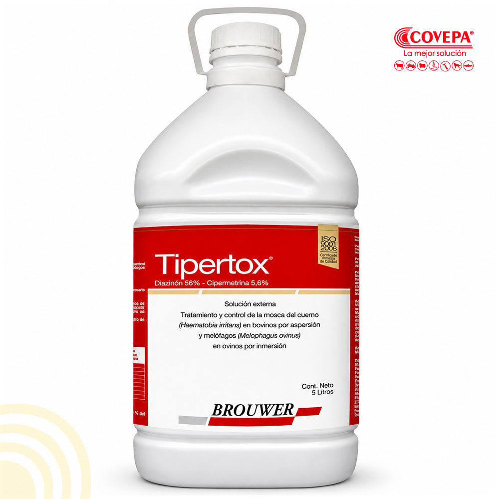 Antiparasitario Externo Tipertox 5lt (Cipermetrina)