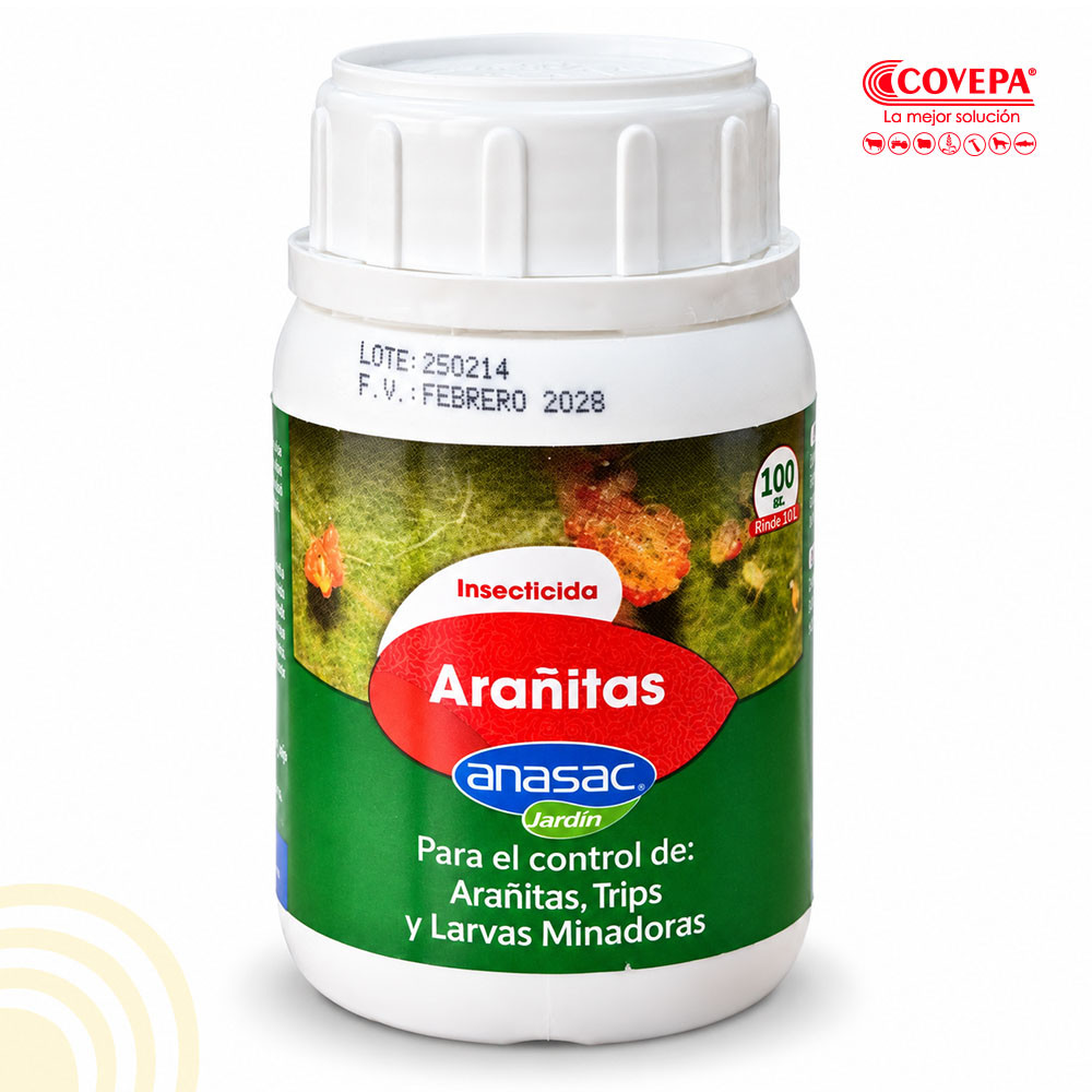 Insecticida Acaricida Arañitas Anasac 100 cc