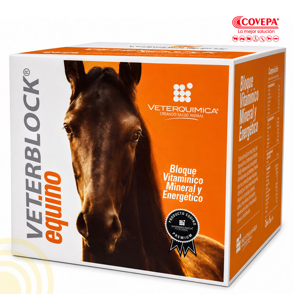 Bloque Mineral Veterblock Equino 10kg