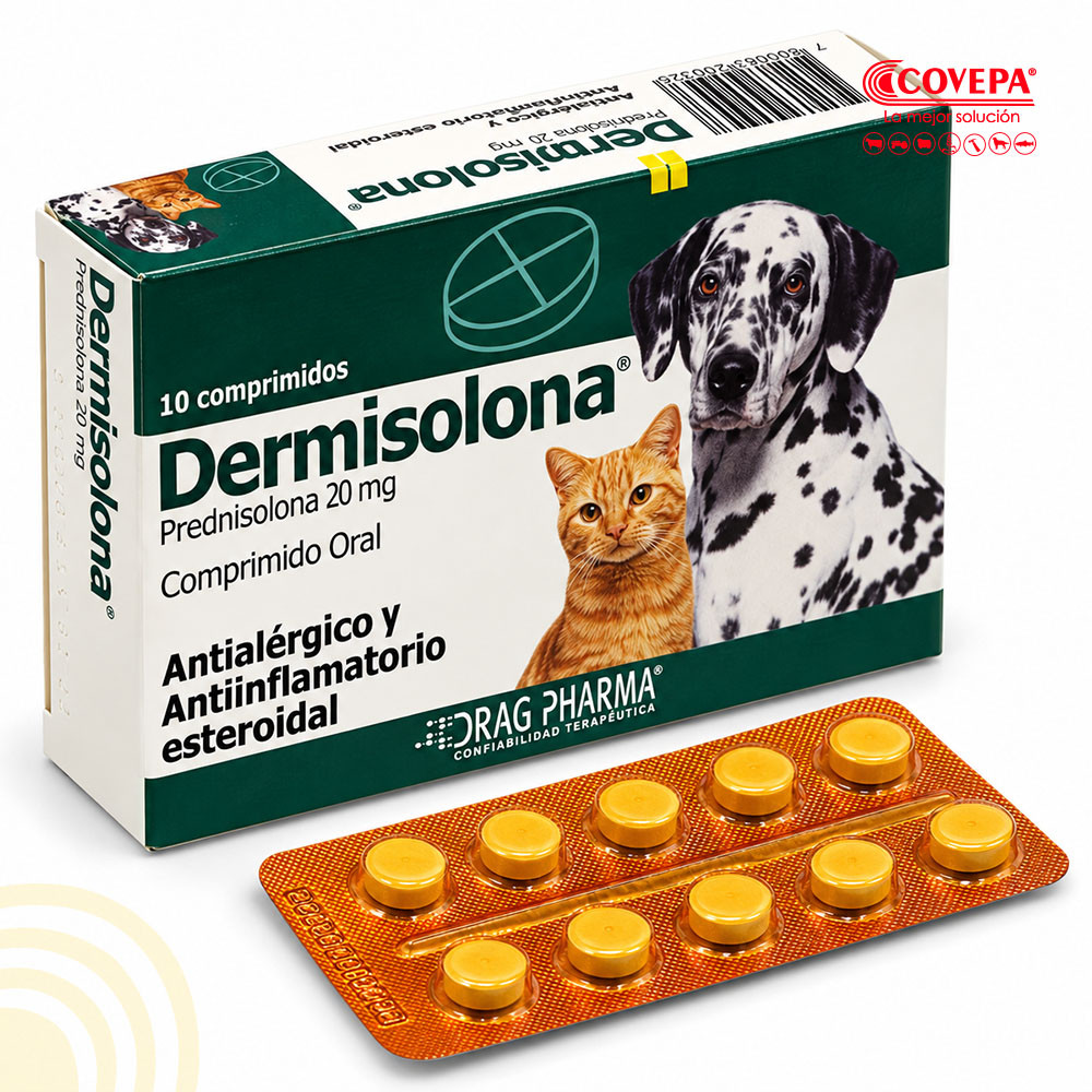 Dermisolona 10 Comprimidos Prednisolona