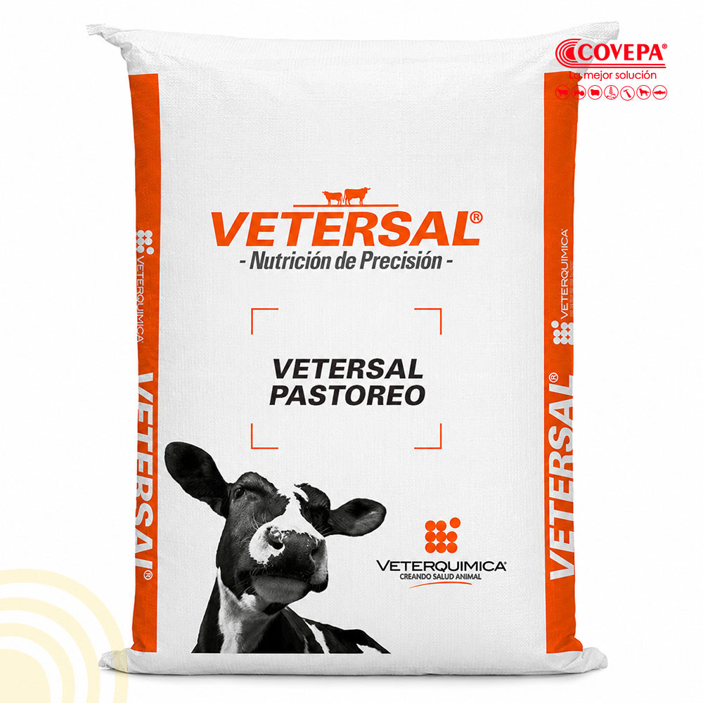 Sal Mineral Vetersal Pastoreo 25kg