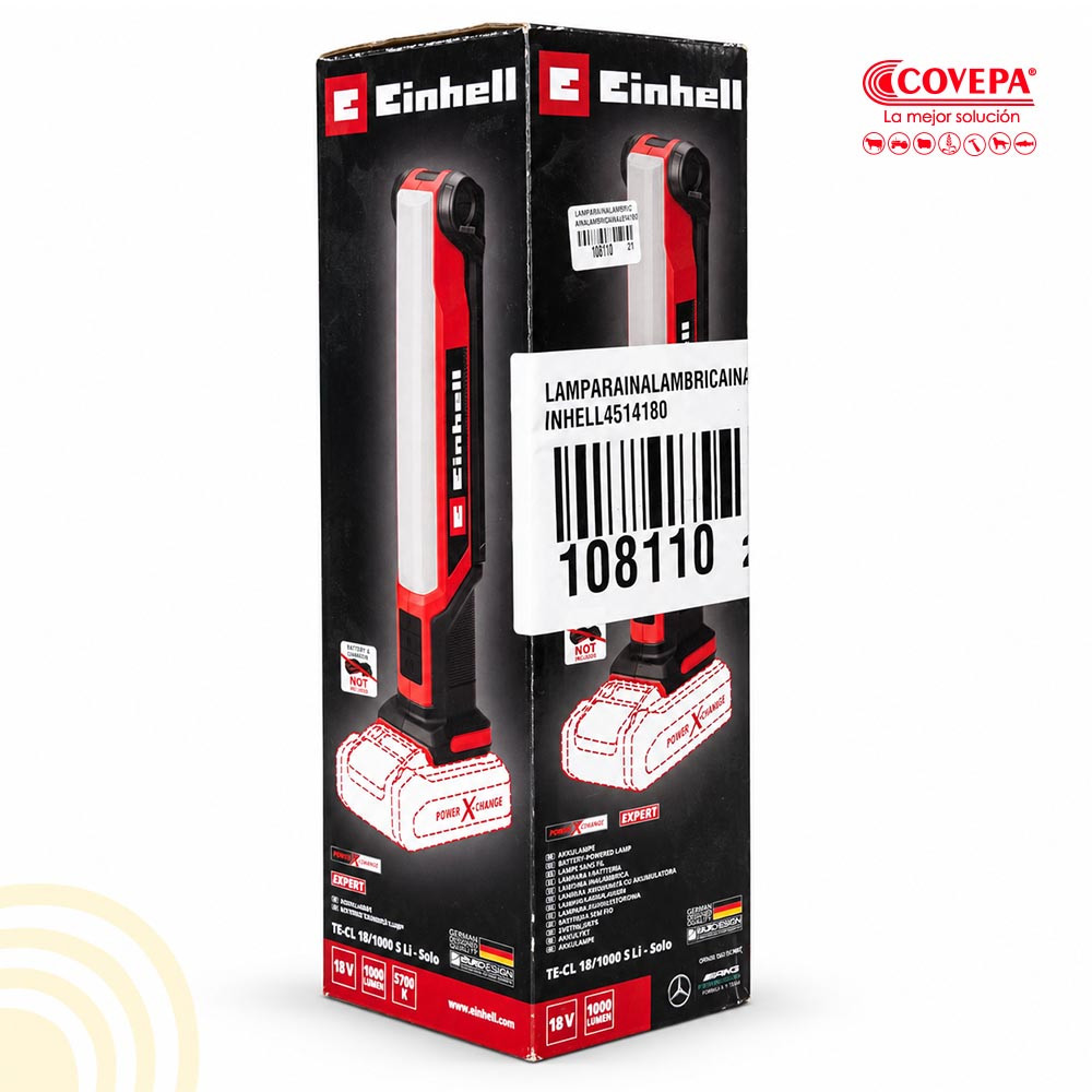 Lámpara Inalámbrica Einhell TE-CL 18/1000 S Li Solo