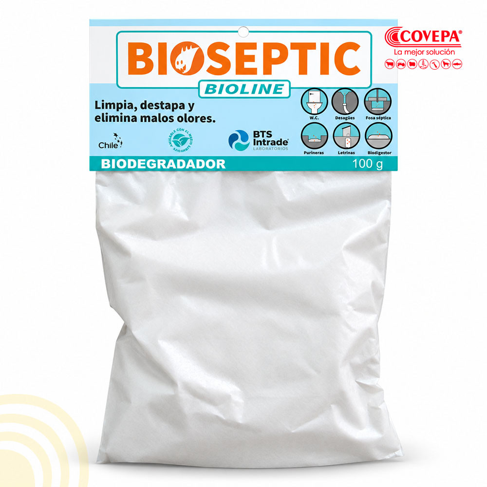 Bioseptic Biodegradador Biológico para Fosa Séptica y Pozo Negro – 100 g