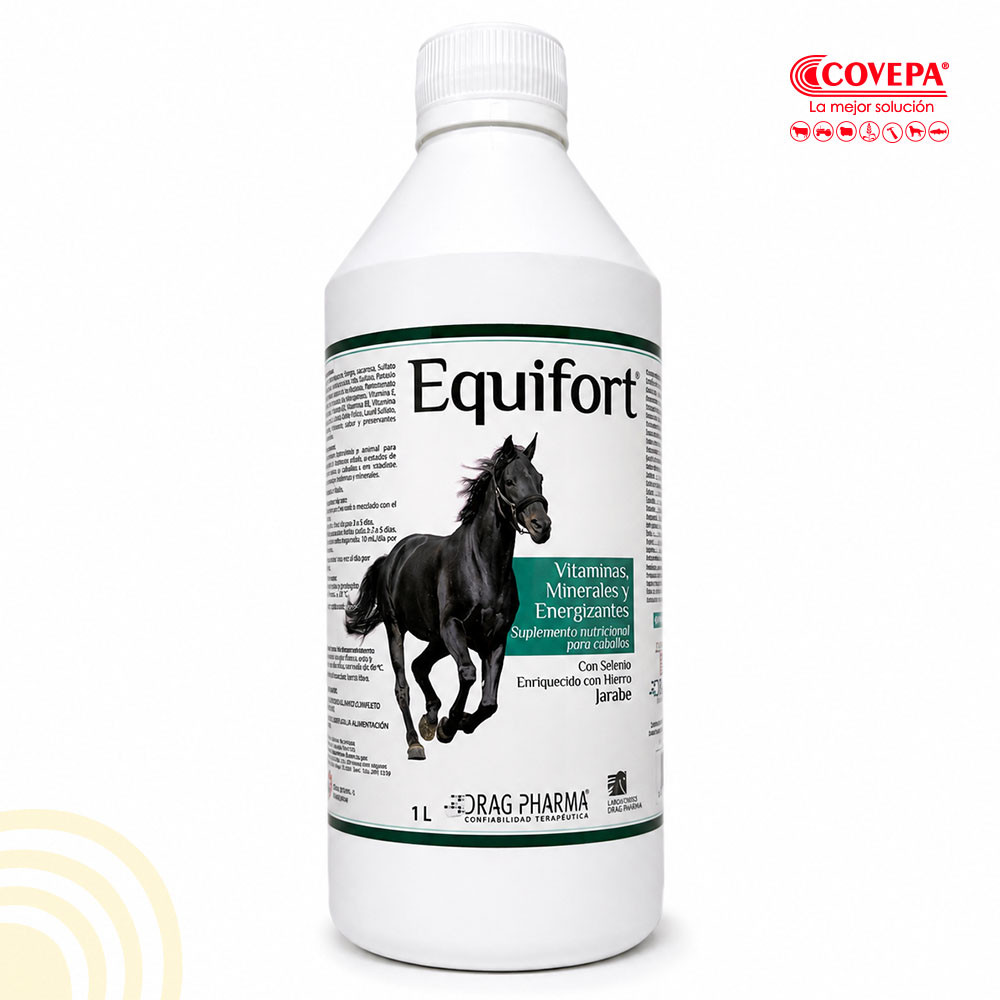 Equifort Jarabe Multivitamínico para Caballos 1lt