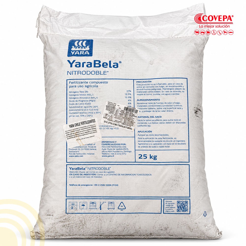 Fertilizante Nitrato de Magnesio Saco 25kg