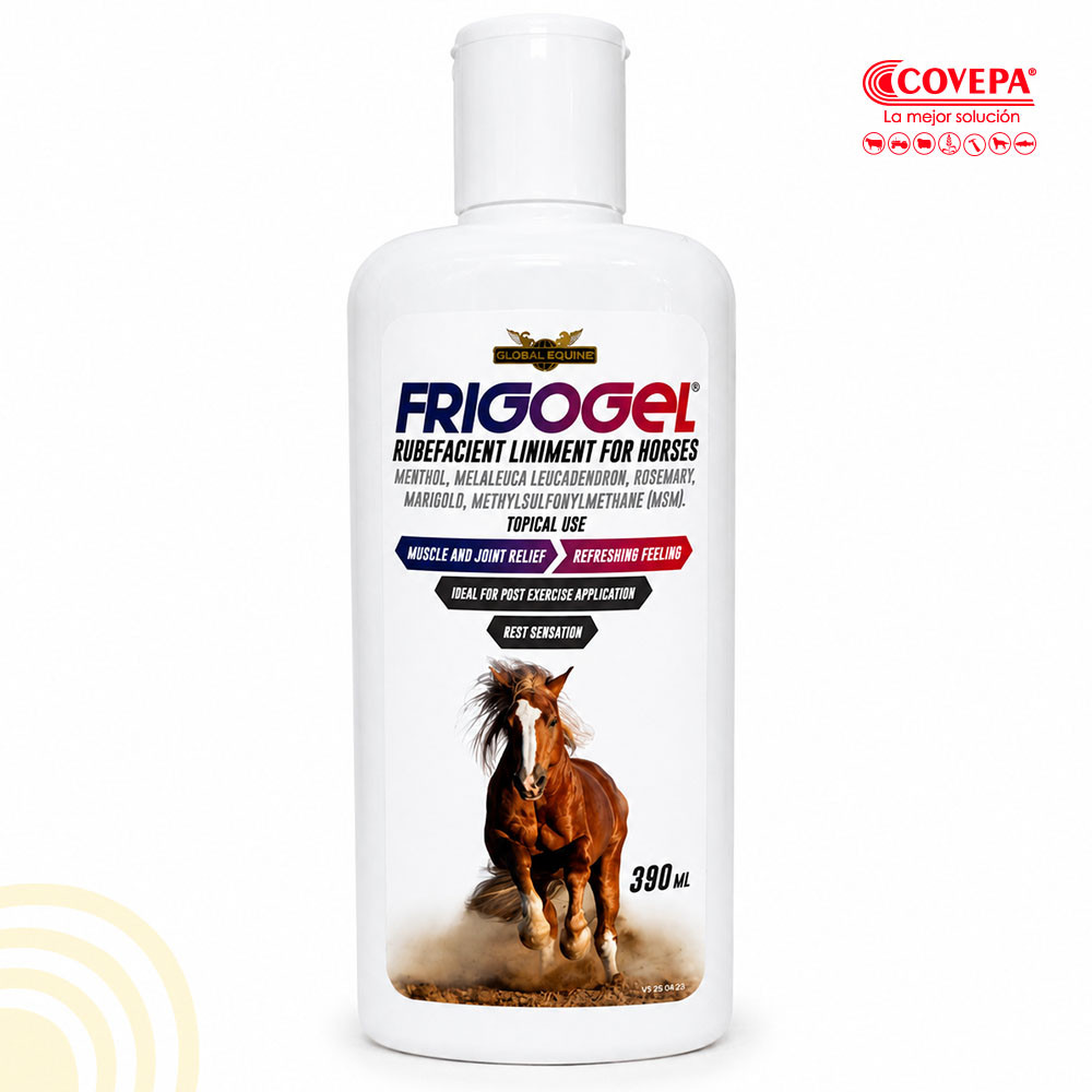 Frigogel Linimento en Gel para Caballos 390ml