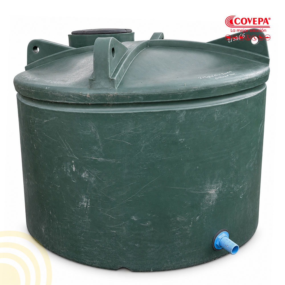 Estanque Plástico Vertical Agua 3.000 L Wenco