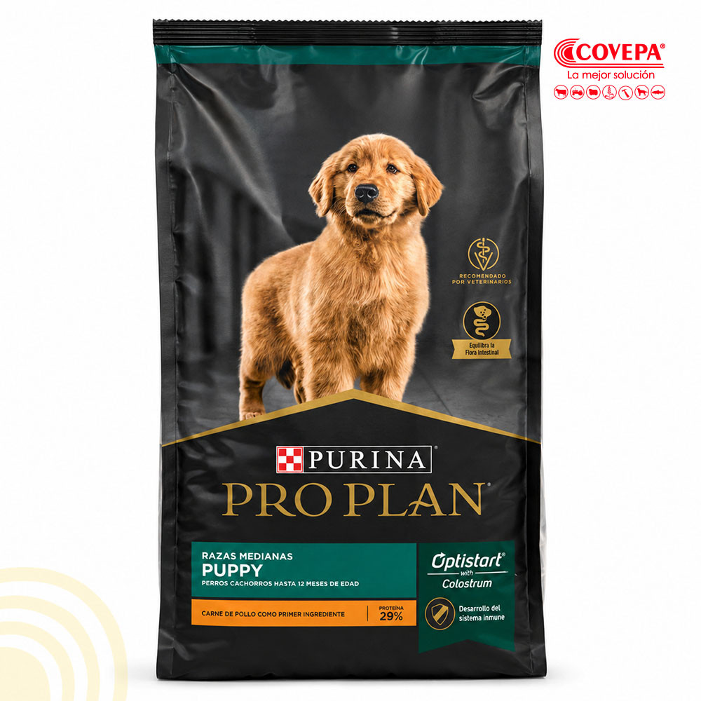 Alimento Perro Purina Proplan 12kg Cachorro Raza-Mediana