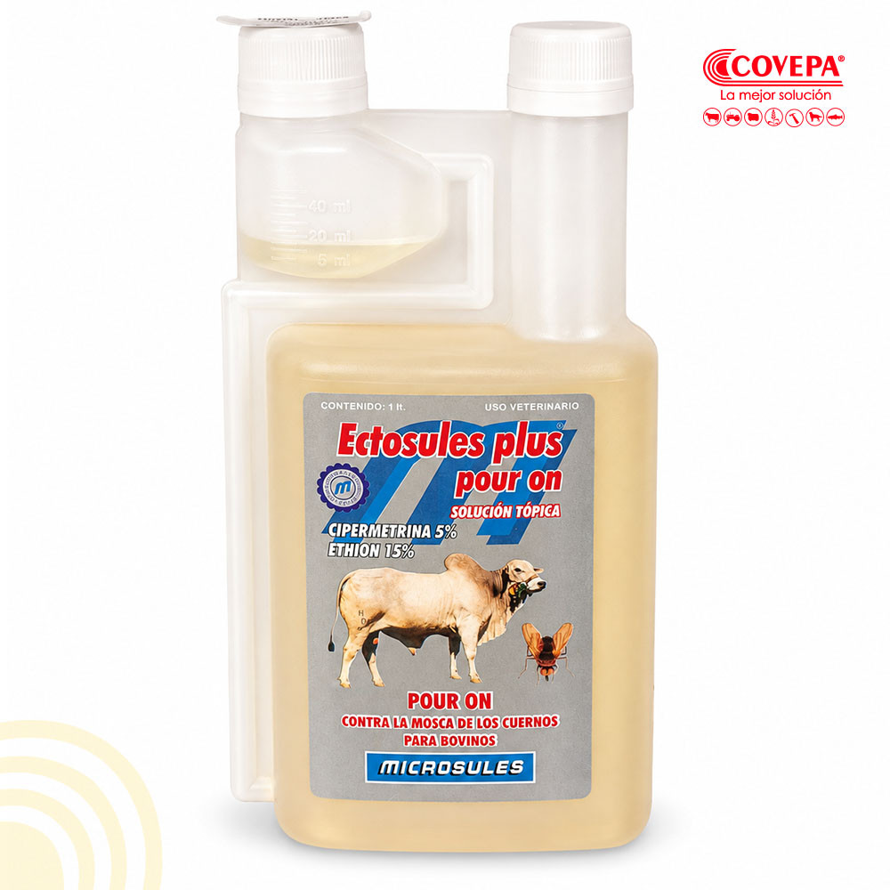 Antiparasitario Ectosule Plus Pour-On 1 L