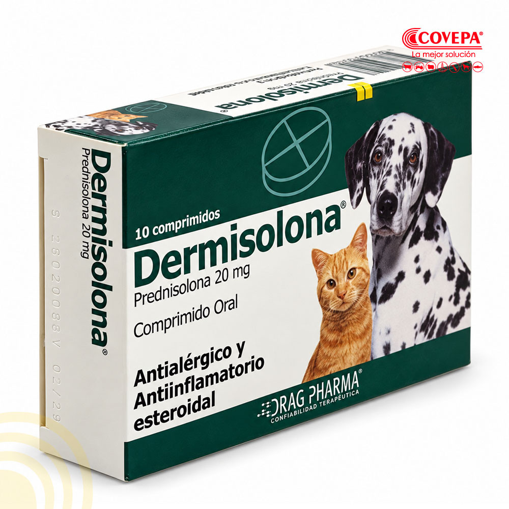 Dermisolona 10 Comprimidos Prednisolona