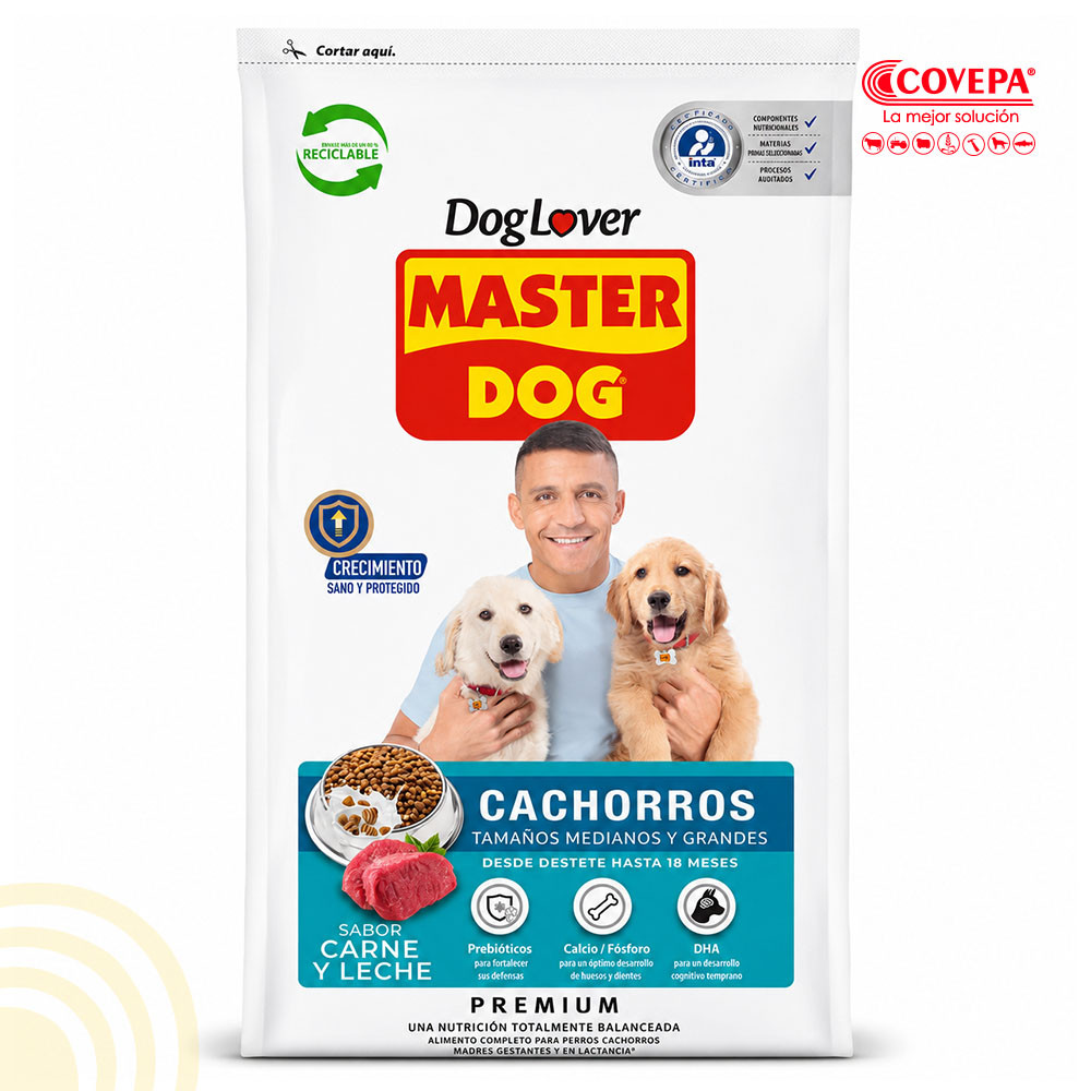 Alimento Perro Master Dog 18kg Cachorro