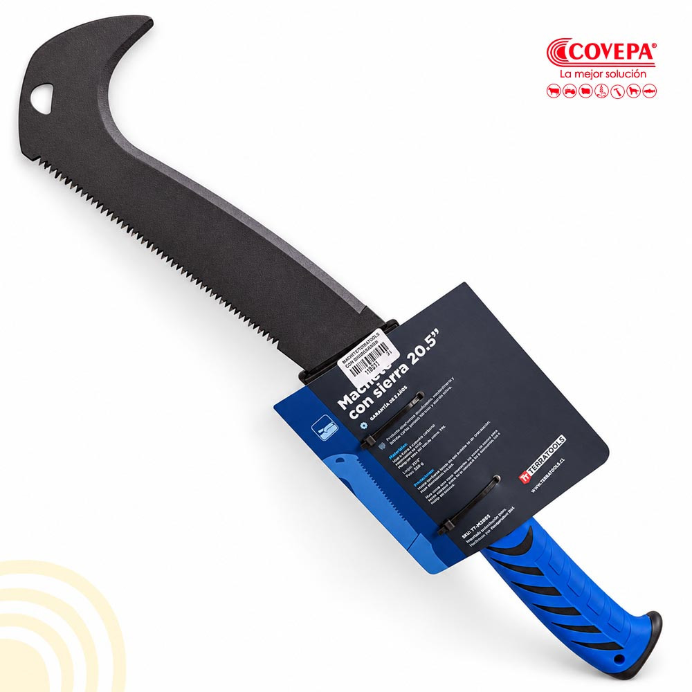 Machete con Sierra TerraTools 52 cm