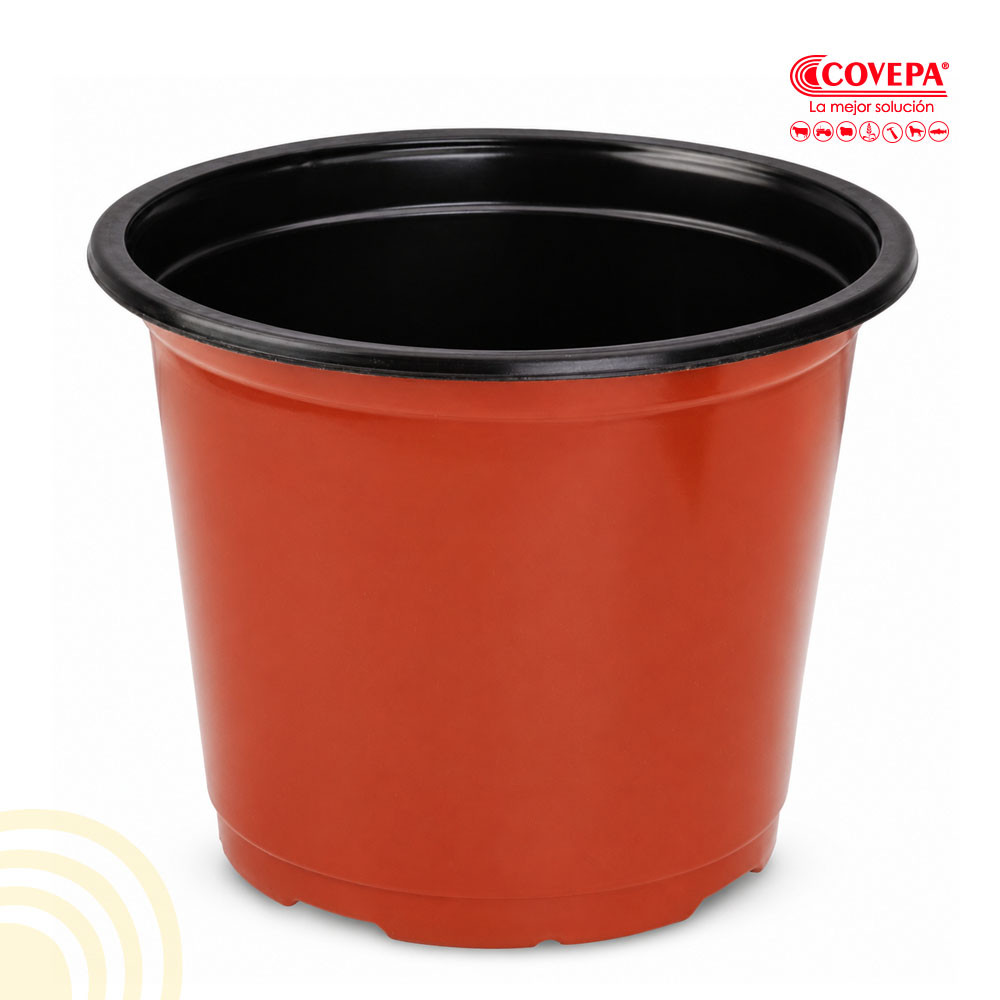 Macetero Plástico 3lt 18x13cm BN180