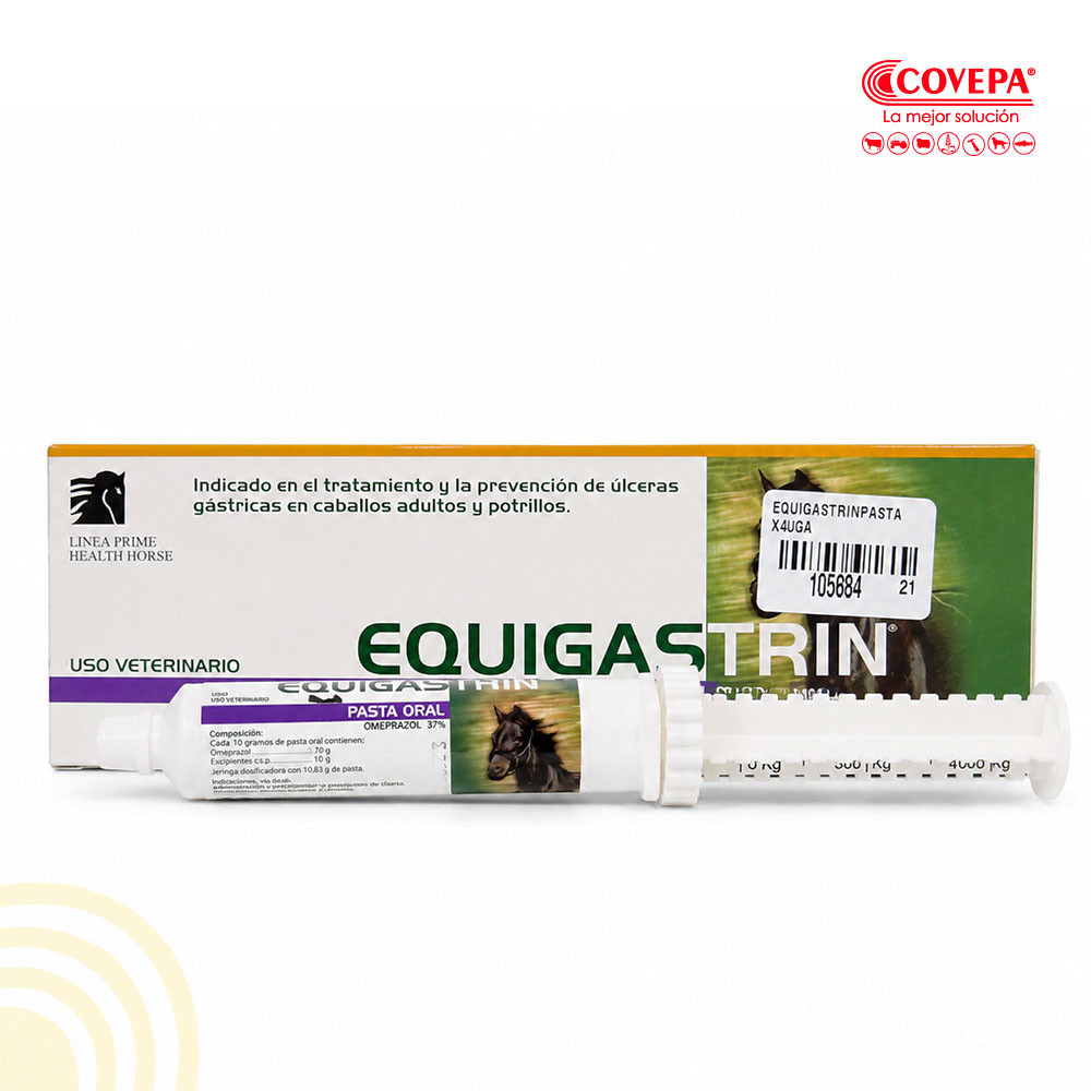 Equigastrin Omeprazol Pasta Oral para Caballos (4 Jeringas)