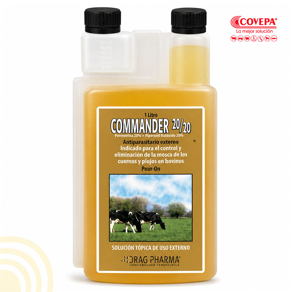 Antiparasitario Externo Vaca Commander 20/20 1lt