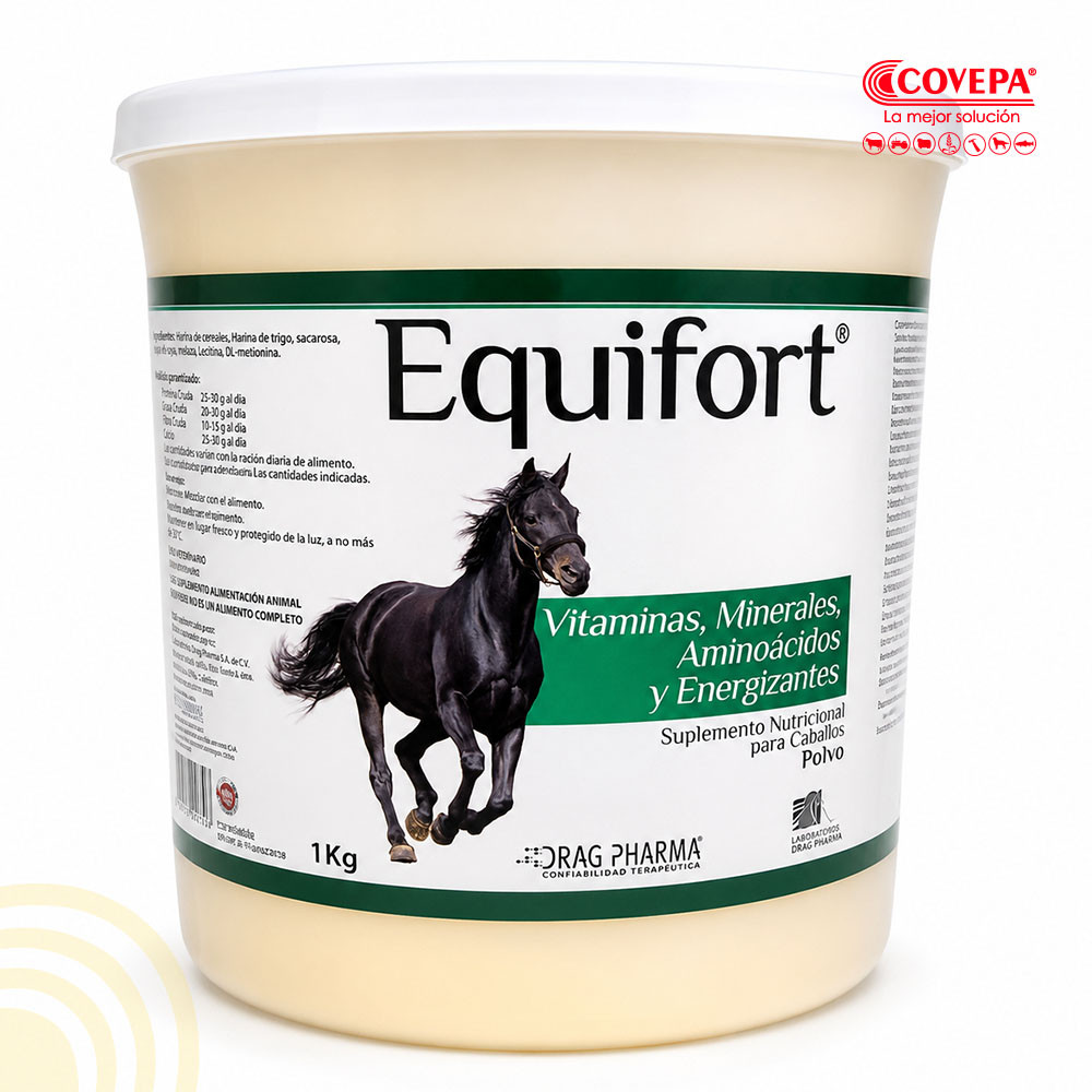 Equifort Suplemento Vitamínico en Polvo para Caballos 1kg