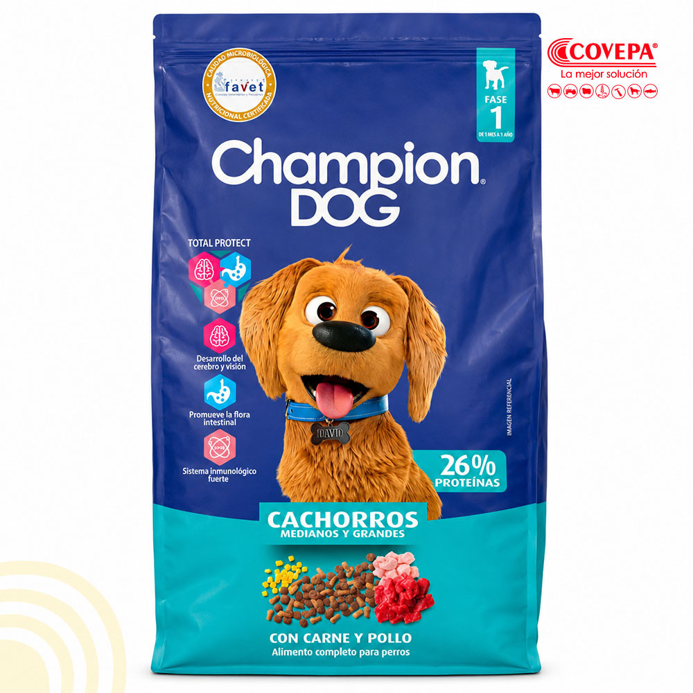 Alimento Perro Champion Dog 8kg Cachorro