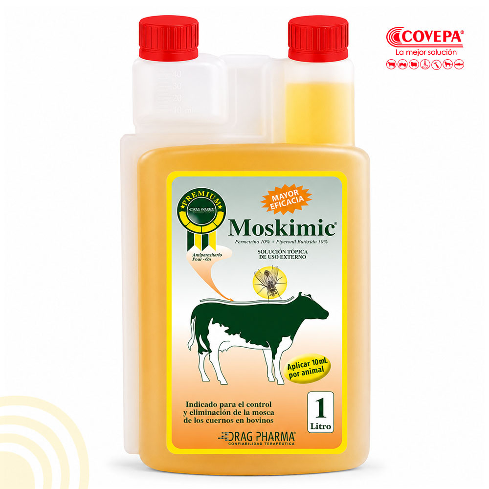 Antiparasitario Vaca Moskimic 10% 1lt