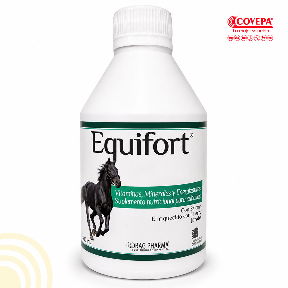 Equifort Jarabe Multivitamínico para Caballos 500ml