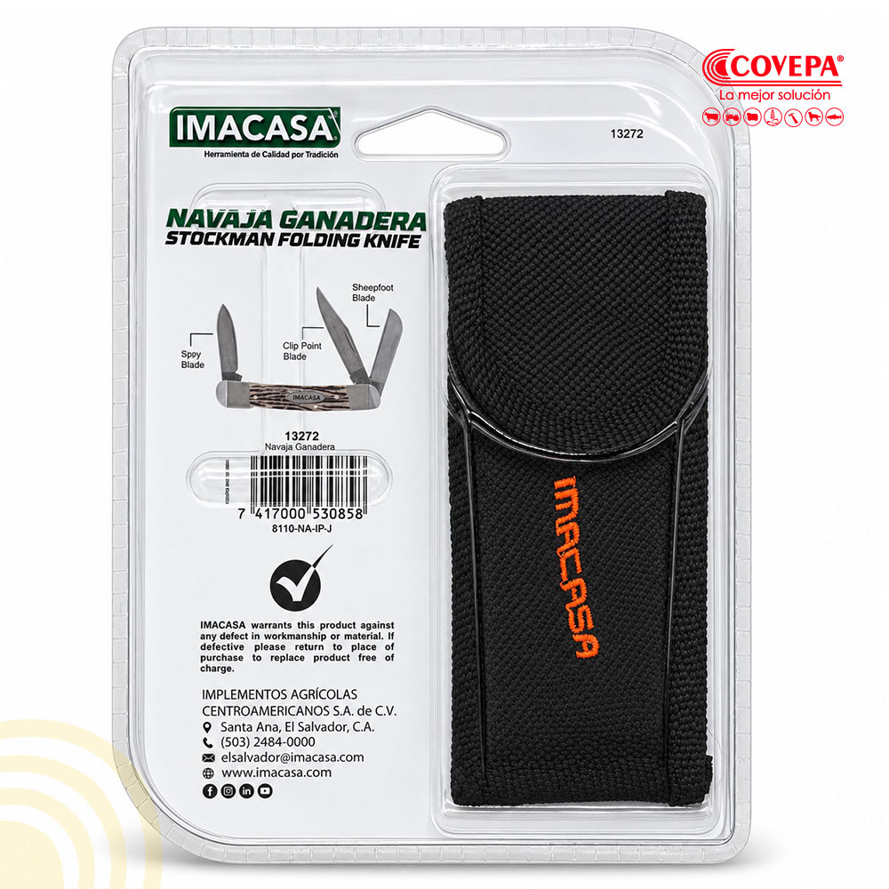 Navaja Ganadera con Funda Imacasa