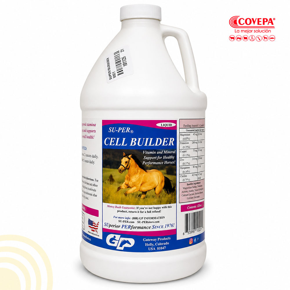 Super Cell Builder Suplemento con Hierro Caballos 2lt