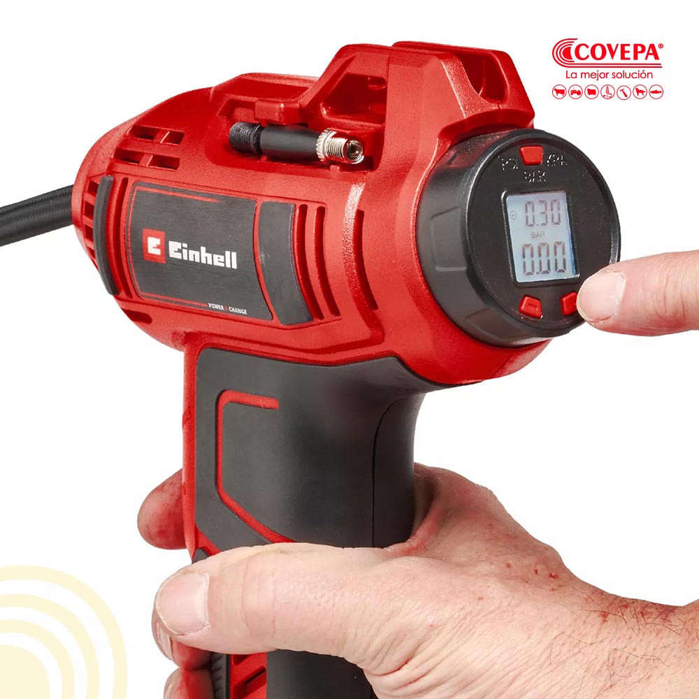 Compresor Automotriz Inalámbrico Einhell CE-CC 18 Li – Solo