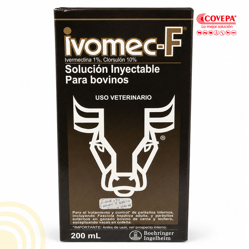 Antiparasitario Ivomec-F Inyectable 200ml
