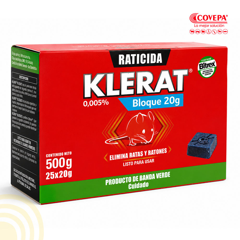 Raticida Klerat Bloque 500g Syngenta