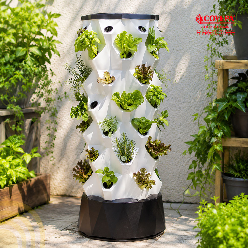 Sistema Hidropónico Vertical 48 Plantas