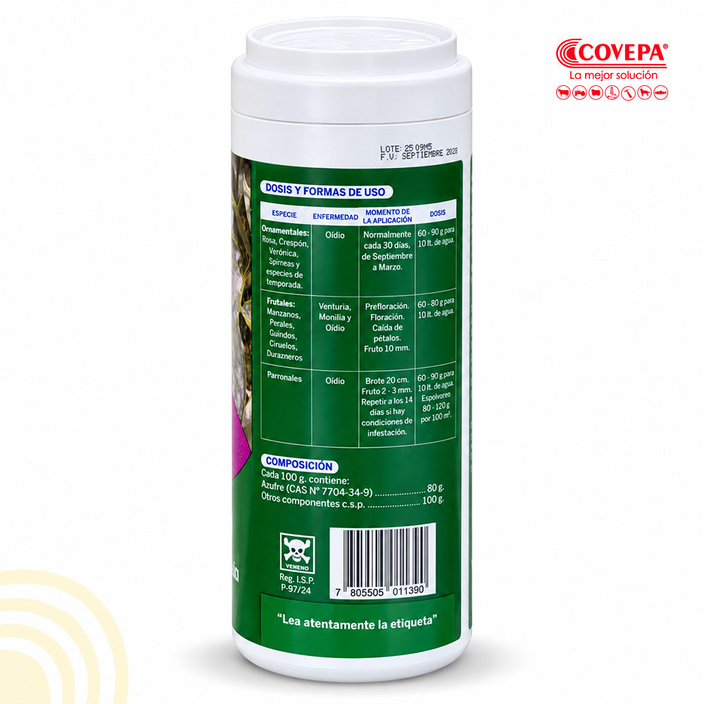 Fungicida Azufre Anasac 350 g