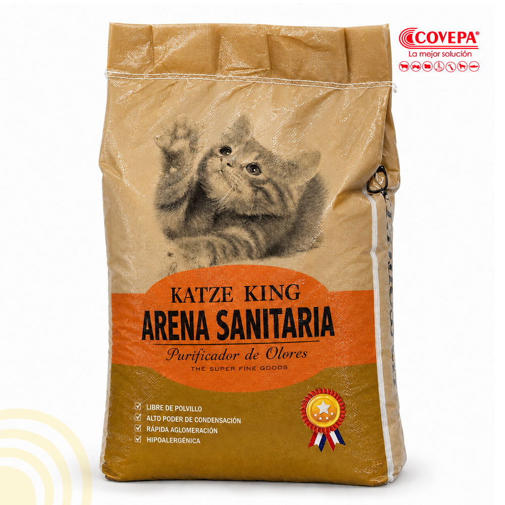 Arena Sanitaria para Gatos Katze King – 20 kg