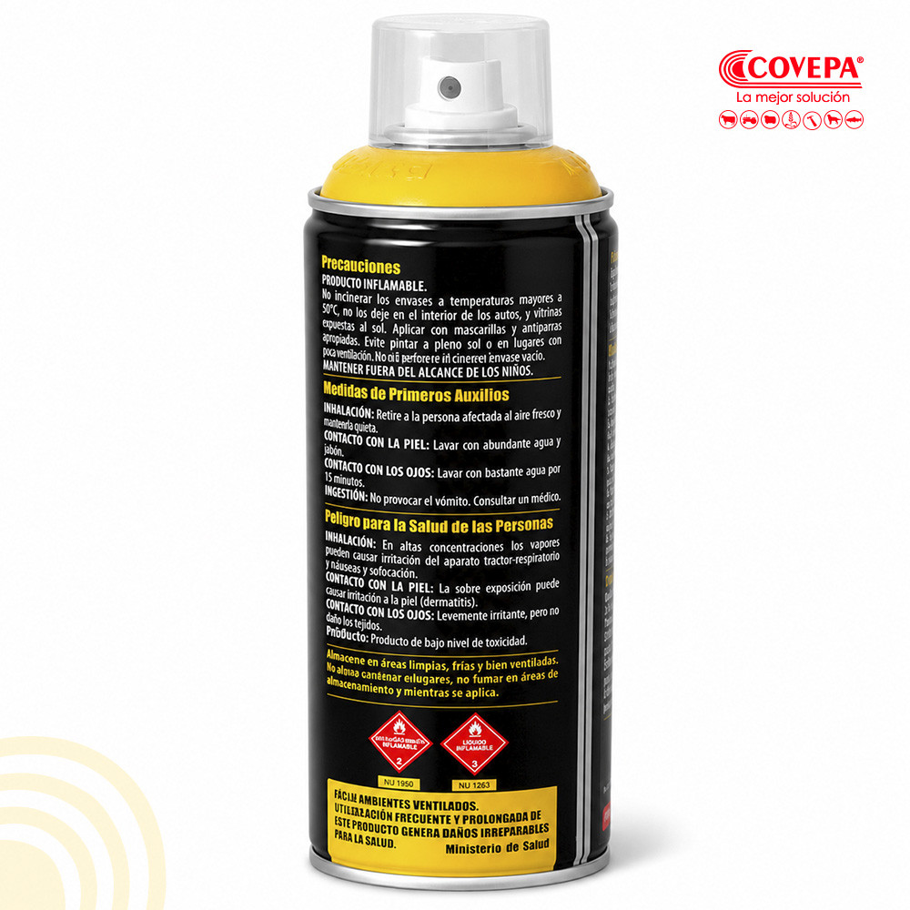 Esmalte en Spray Ceresita 440 cc Amarillo