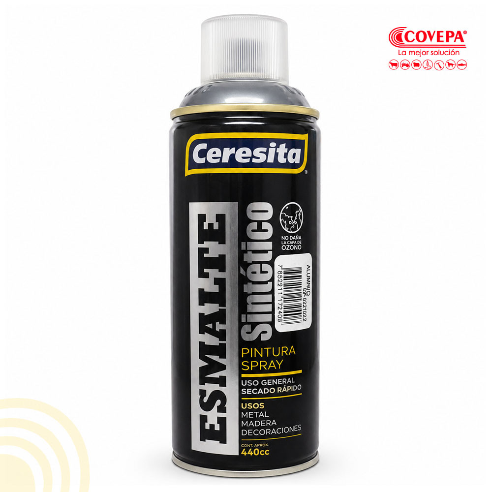 Pintura en Spray Aluminio Ceresita 440cc