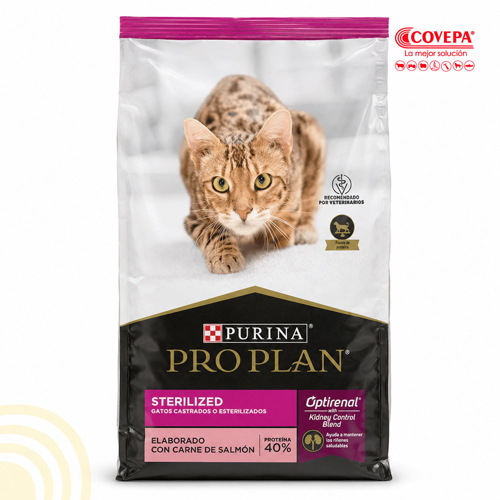 Alimento Gato Esterilizado 3kg Purina Proplan