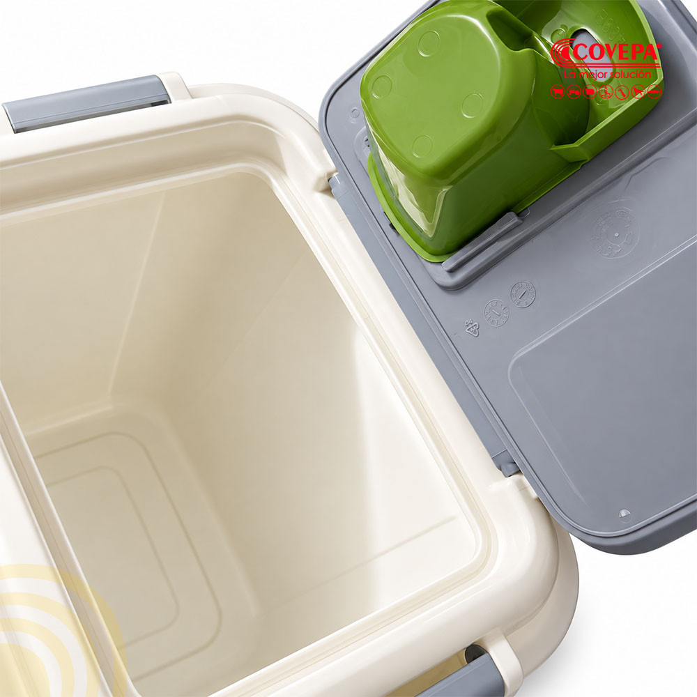 Contenedor Hermético para Alimento de Mascotas 32 Litros