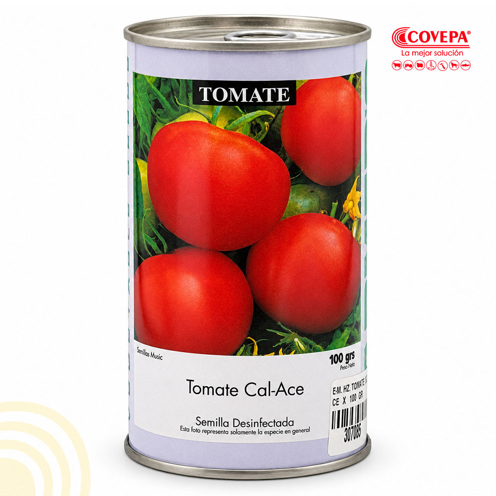 Semilla Hortaliza Tomate Cal Ace Farmers Tarro 100g
