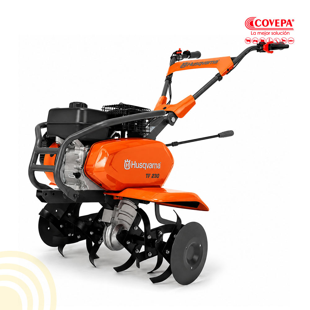 Motocultivador 4.6HP 196cc Husqvarna TF-230