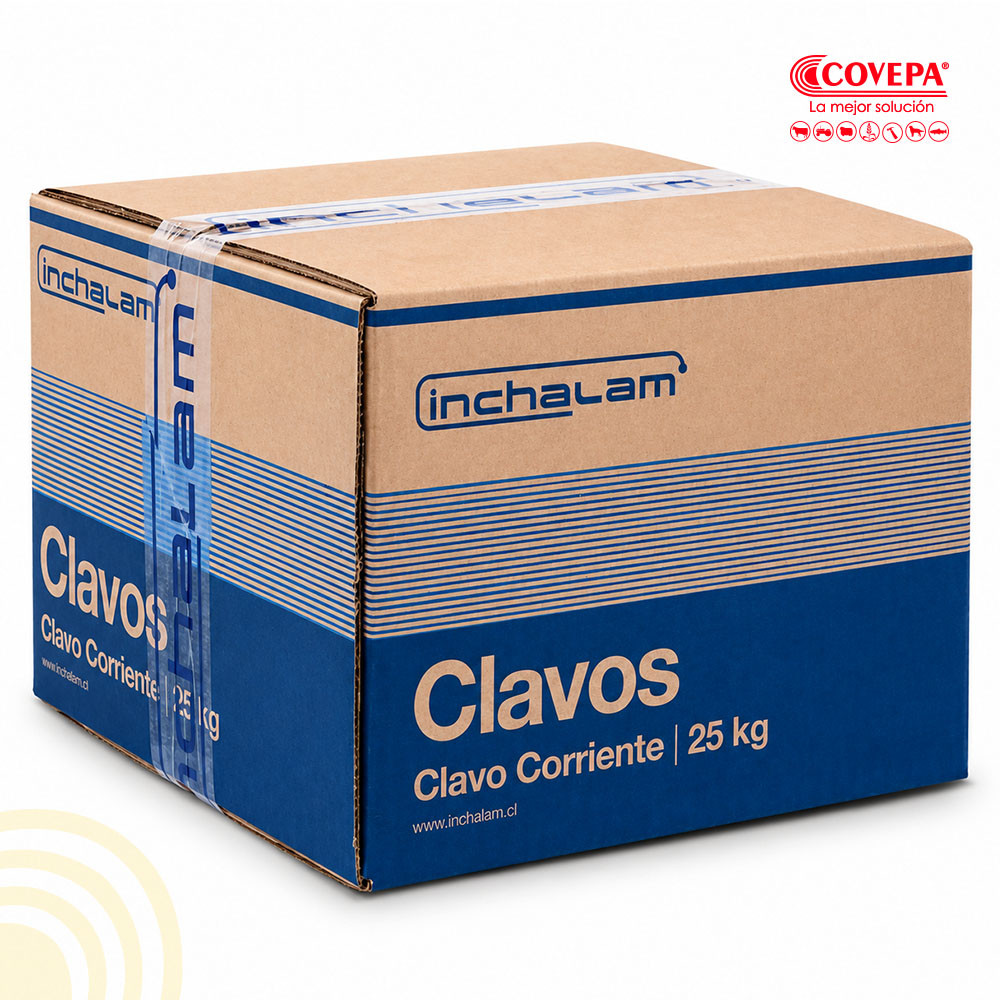 Clavo Corriente 3-1/2" Caja 25 kg