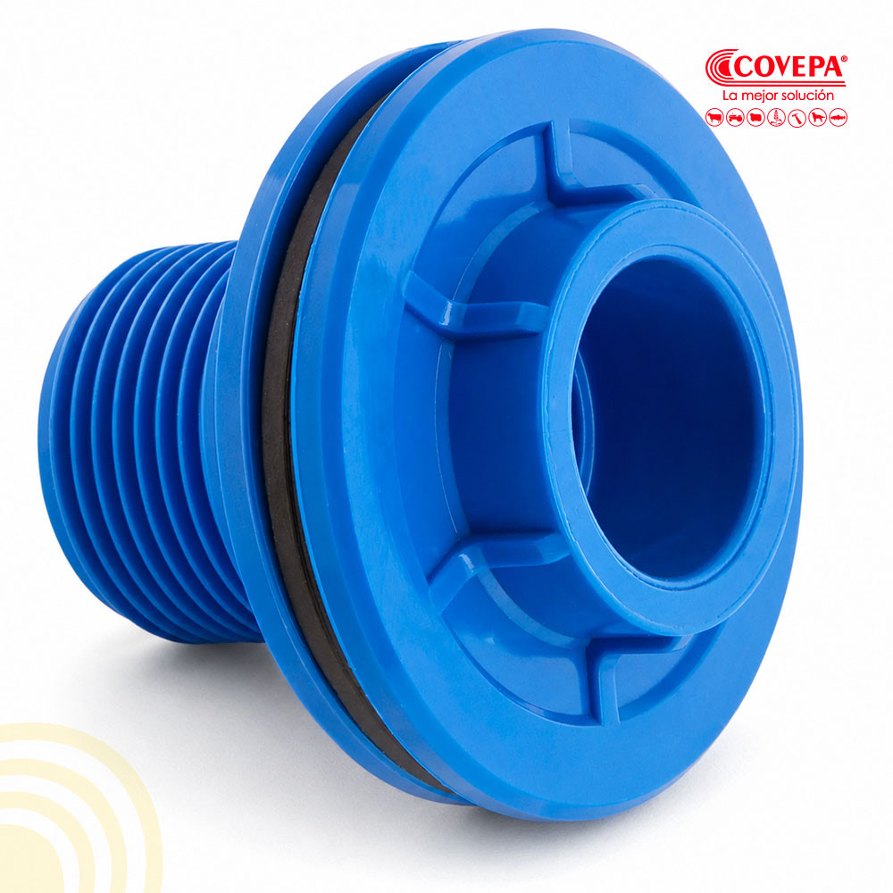 Salida Estanque PVC 1/2"