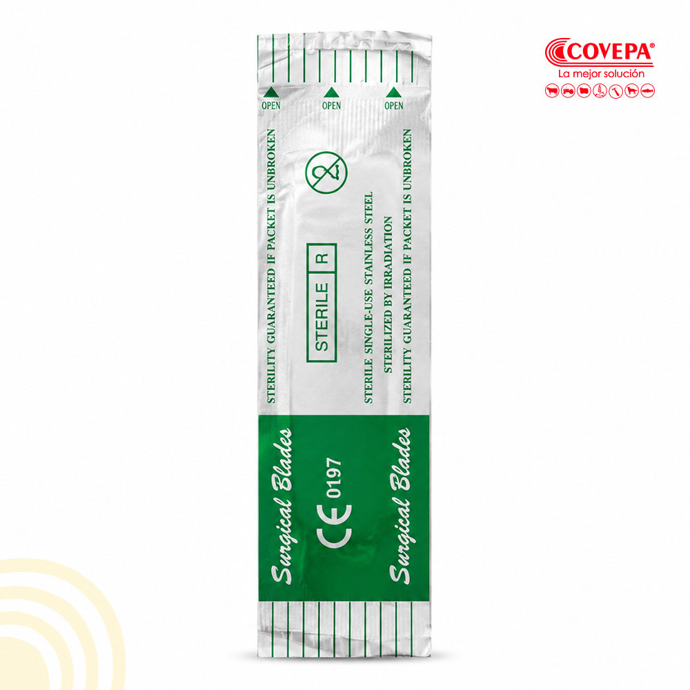 Hoja Bisturí N°24 Desechable Estéril