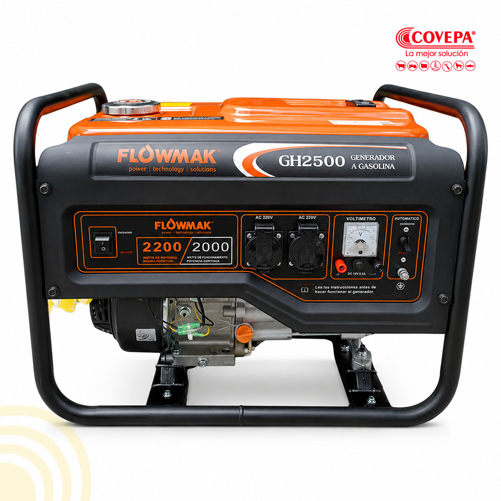 Generador 2.0kVA Flowmak GH-2500 Part. Manual