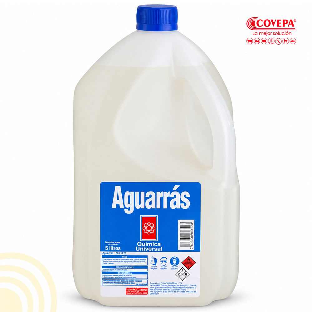 Diluyente Aguarrás Mineral 5lt