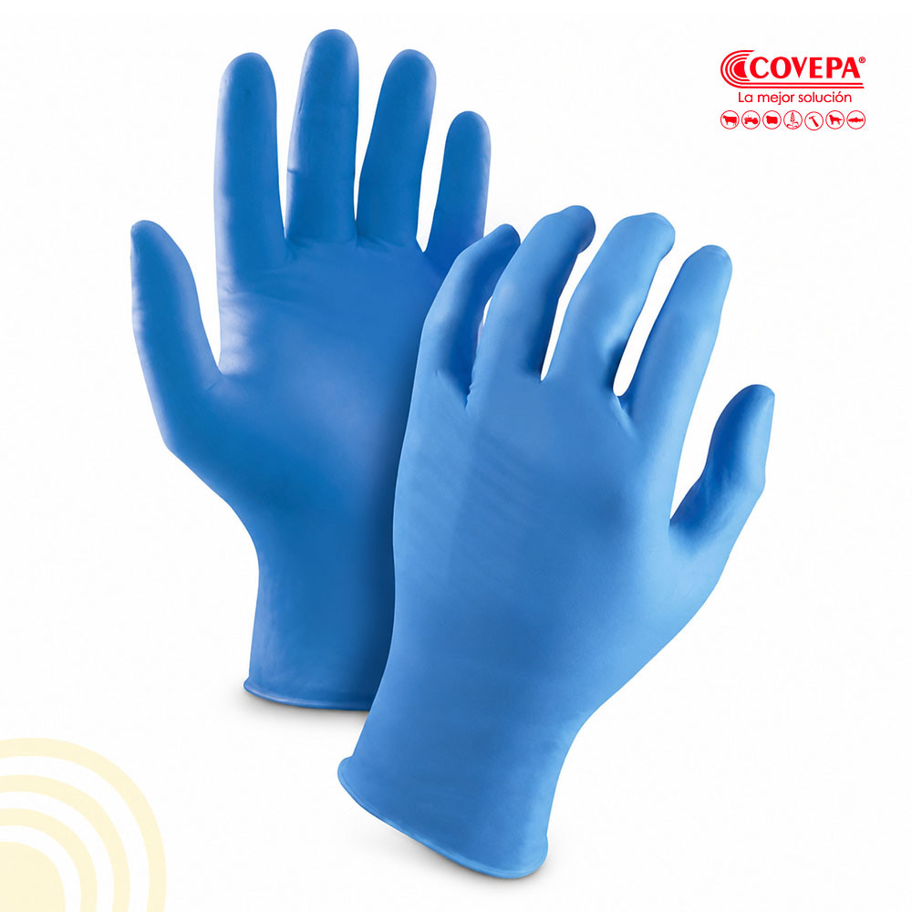 Guante Quirúrgico Nitrilo Azul Talla M Caja 50 Pares
