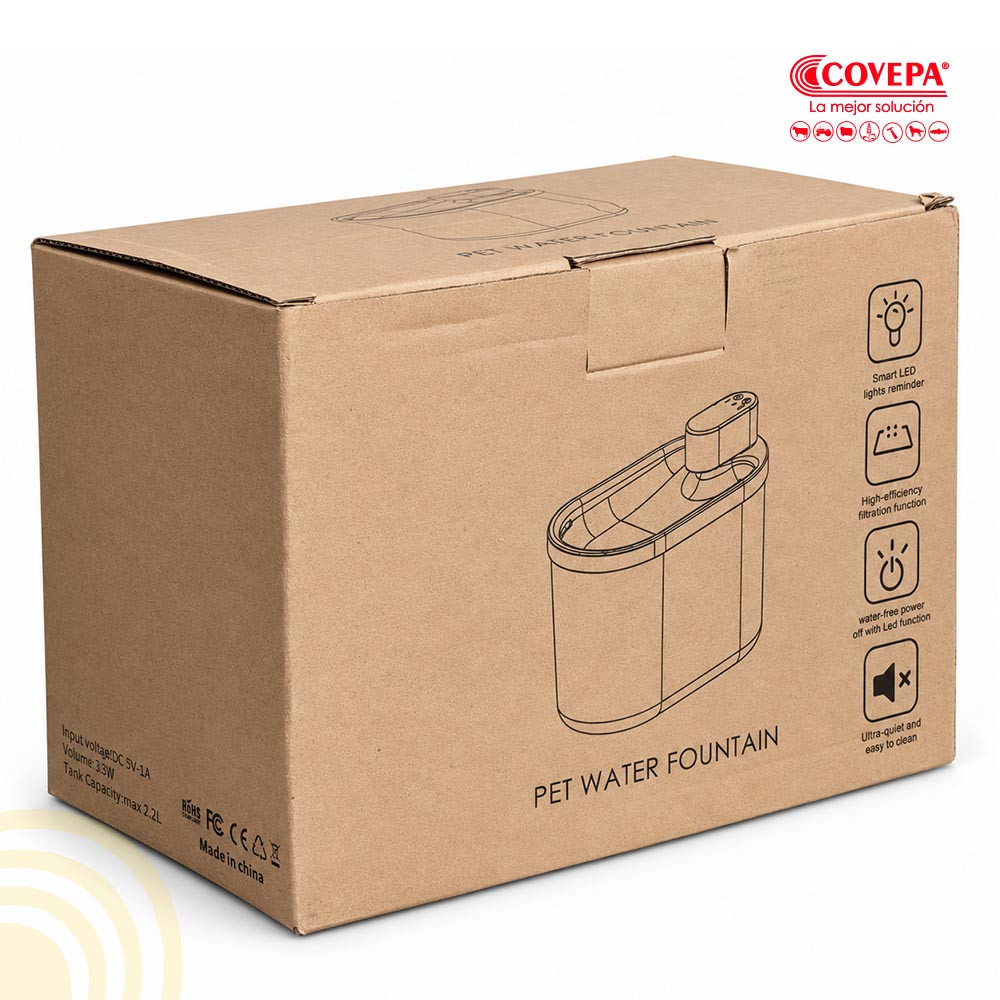 Bebedero Gato 2lt con Sensor